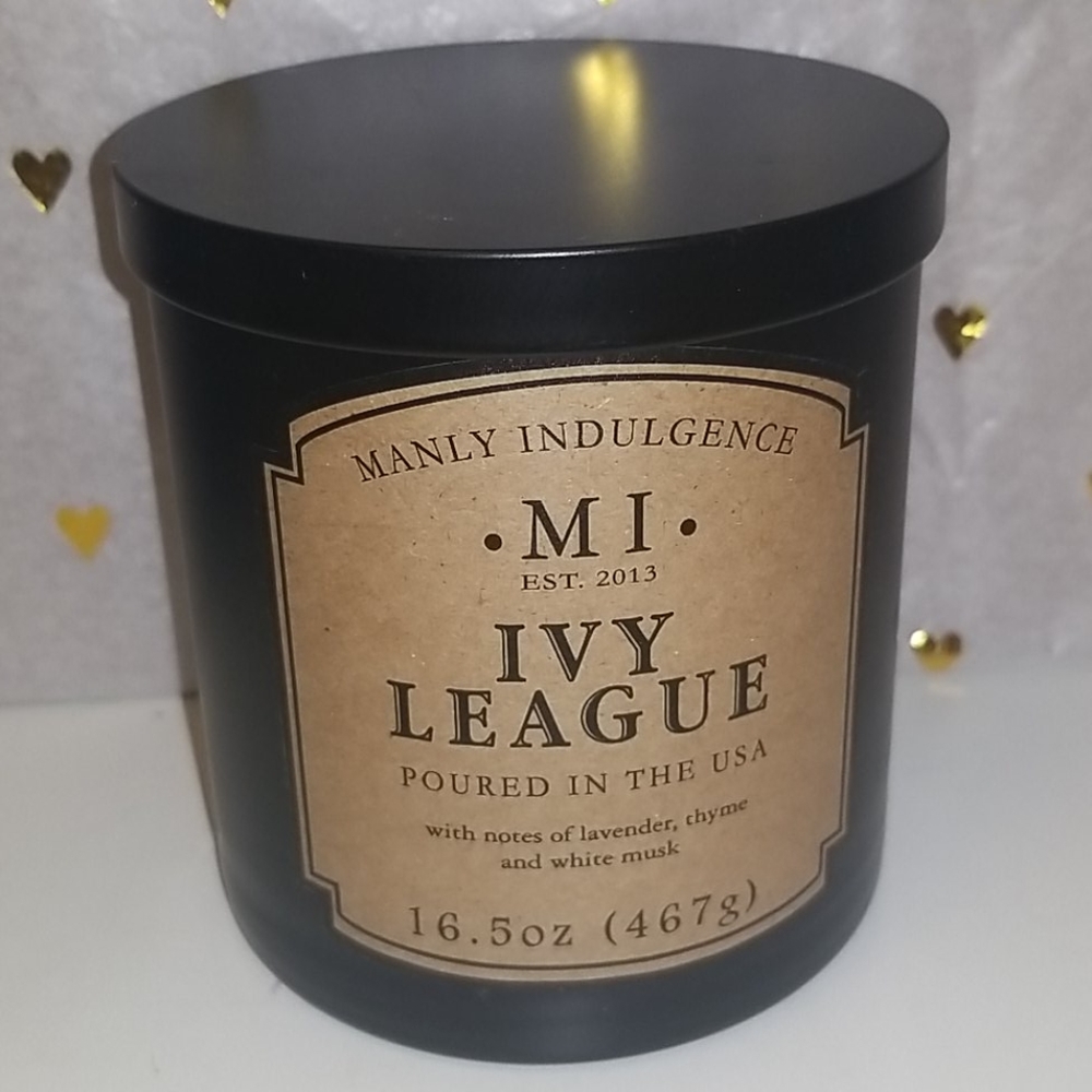Brand New Manly Indulgence Ivy League Soy Candle